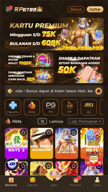 RP6789 app homepage – Explore official game features, fast access, and user-friendly interface for seamless gaming experience